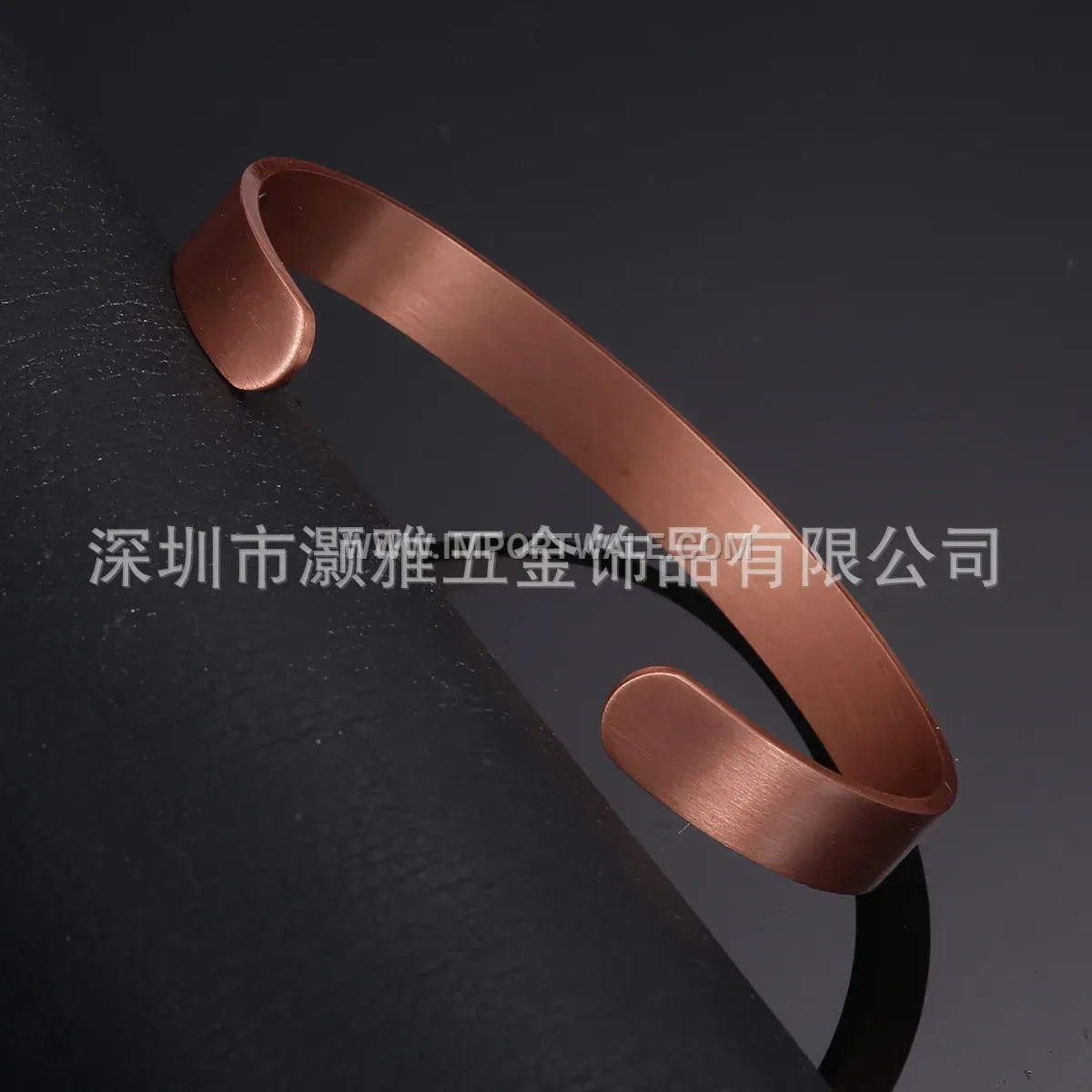 Vintage Pure Red Copper Magnetic Bangle Bracelet