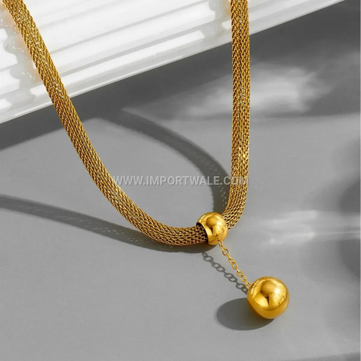 Hollow Flower Charm Titanium Steel Premium Tarnish Resistant Anklet