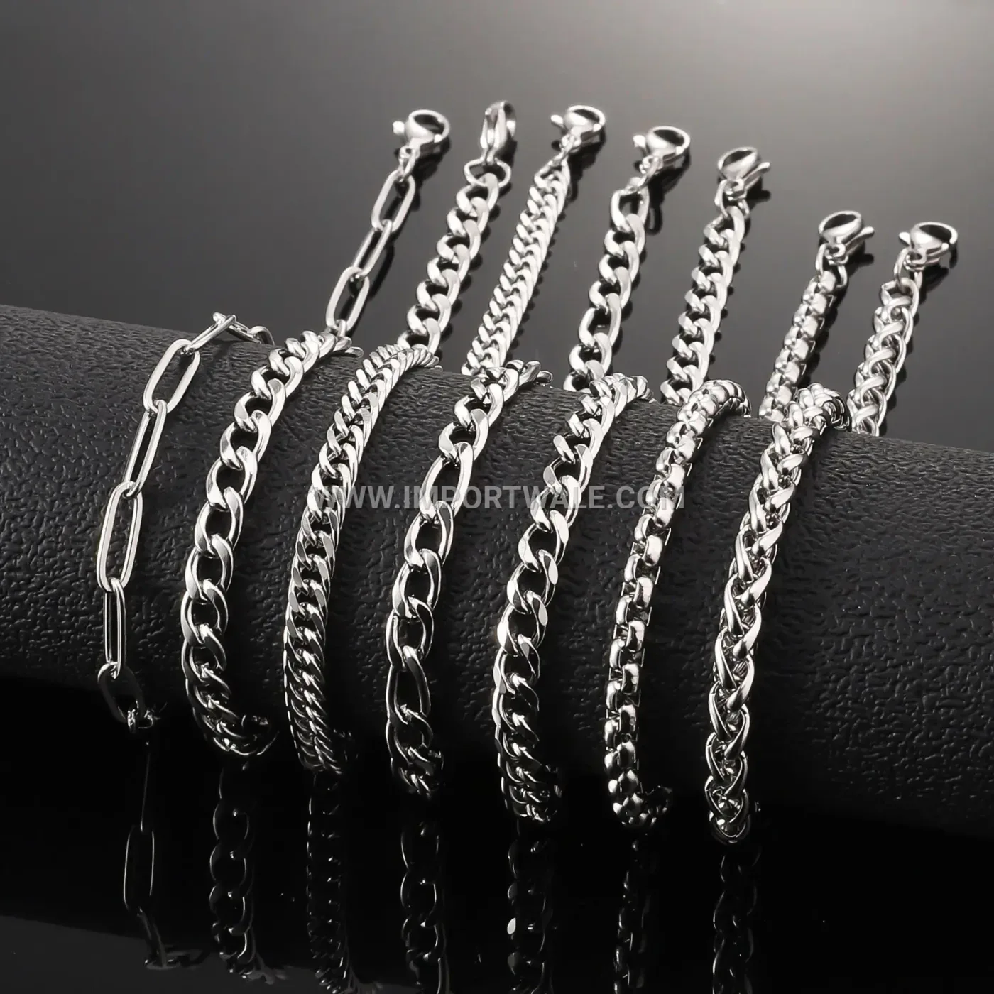 Vintage Metallic Bead Leather Wrap Bracelet with Magnetic Clasp