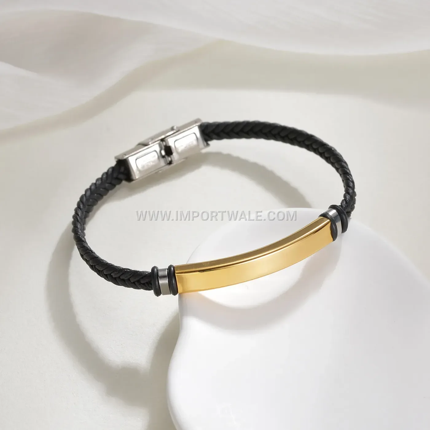 Bohemian Multi Strand Faux Leather Heart Charm Wrap Bracelet