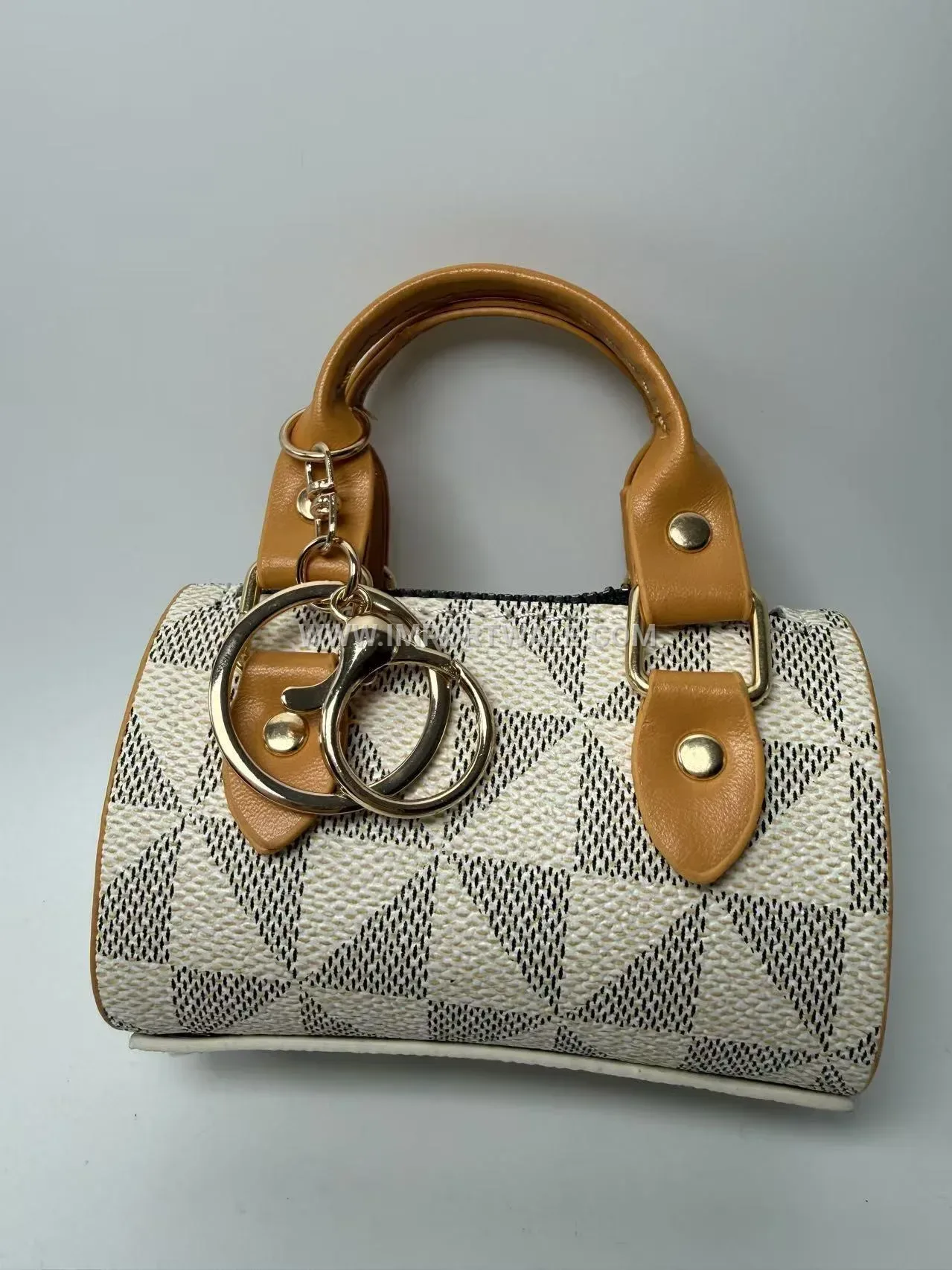 Miniature Crossbody Handbag Keychain Charm