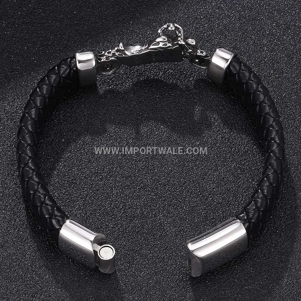 Triple-Row Magnetic Titanium Steel Unisex Energy Bracelet