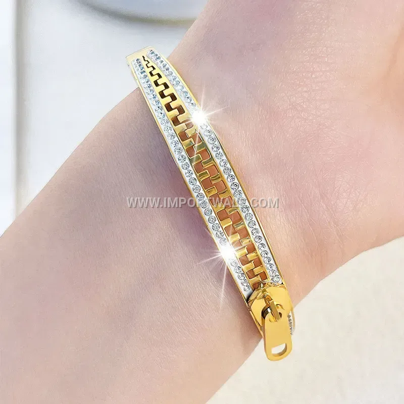 Men's Woven Leather Beads Cross Charm Magnetic Clasp Wristband