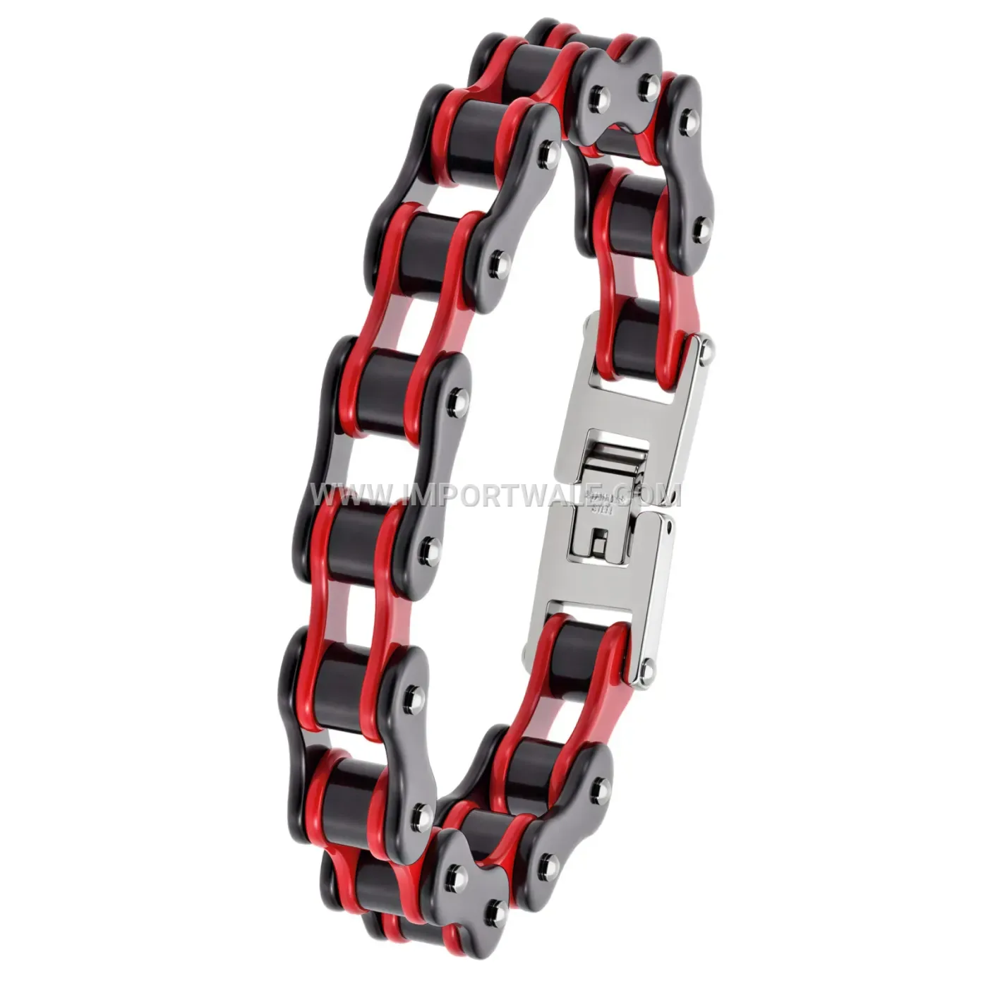 Heavy Industrial Stainless Steel Motorcycle Link Chain Men's Bracelet