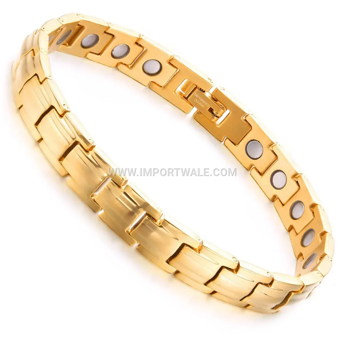 Minimalist Geometric Stainless Steel Magnetic Bracelet