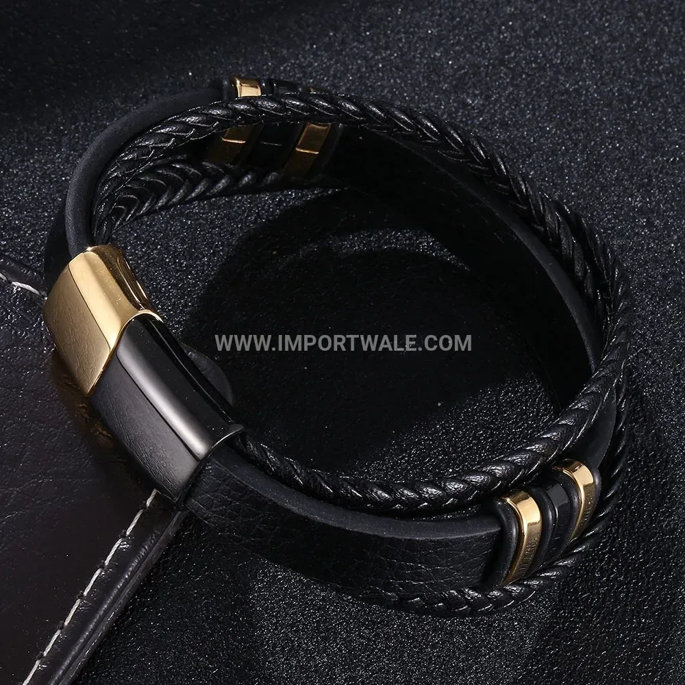 Patterned Pure Copper Adjustable Open Magnetic Cuff Bracelet