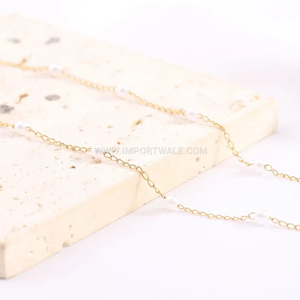 Gold Plated Stainless Steel Seashell Starfish Necklace