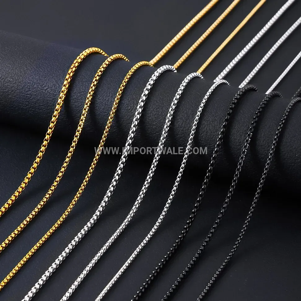 Modern Circular Ceramic and Rhinestone Stainless Steel Pendant Necklace