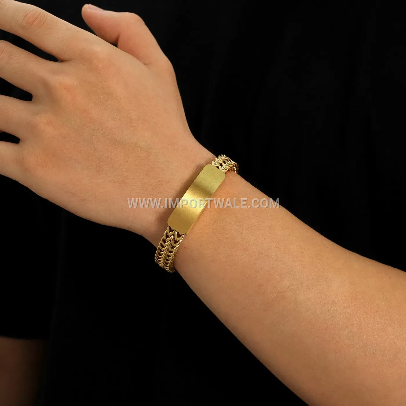 Men's 316L Stainless Steel Bracelet with Magnetic Clasp