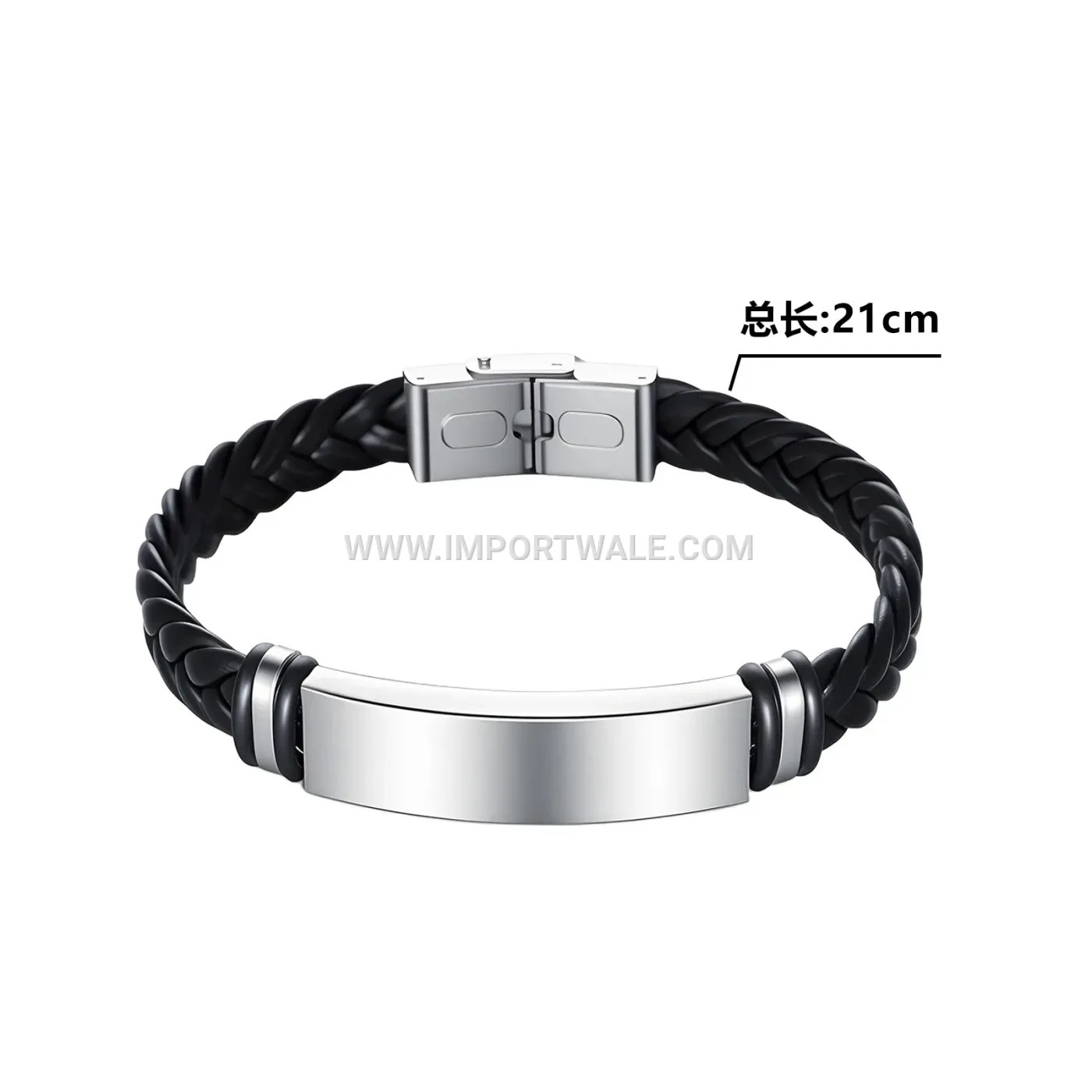 Minimalist Stainless Steel Men's Bangle Bracelet