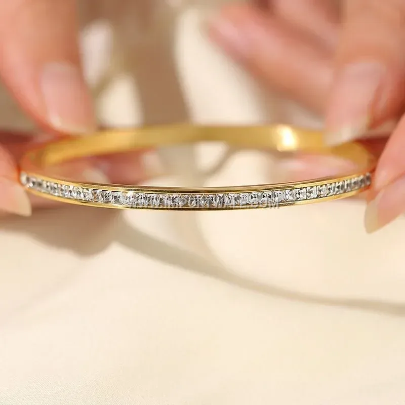 Dual Tone Multi Strand Faux Leather Wrap Bracelet