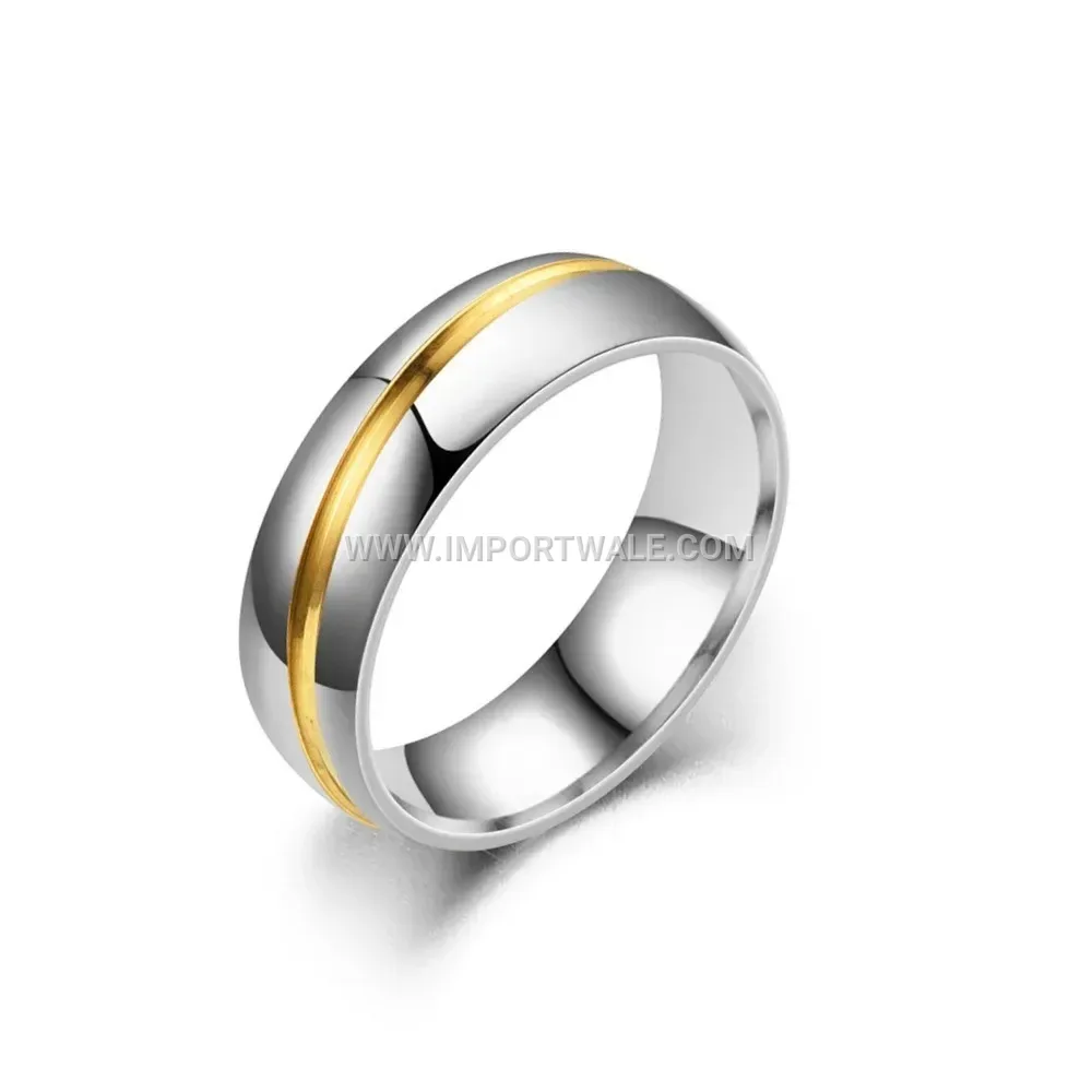 Crystal Studded 18K Gold Plated Stainless Steel Band