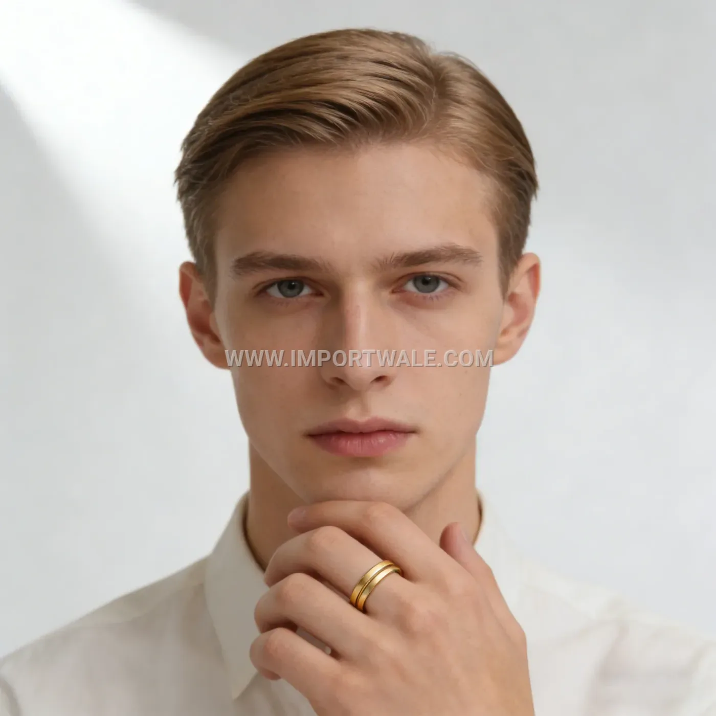 Minimalist Stainless Steel Stackable Ring Set