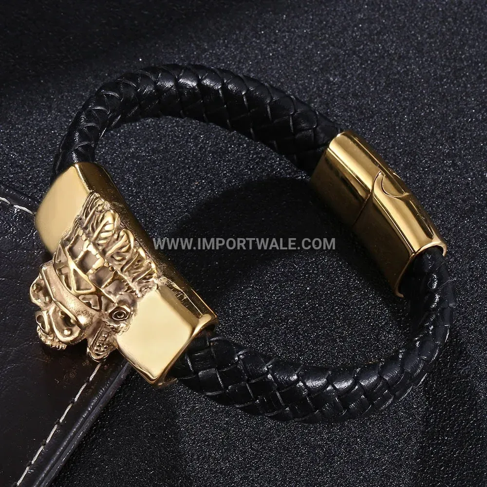 Titanium Steel Magnetic Energy Link Bracelet