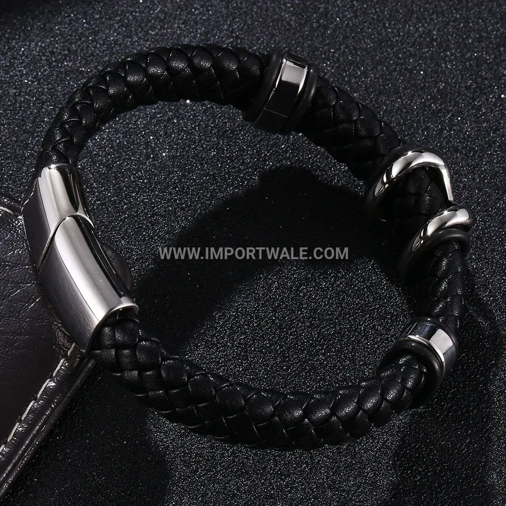 Stainless Steel Wire Mesh C-Shape Cuff Bracelet