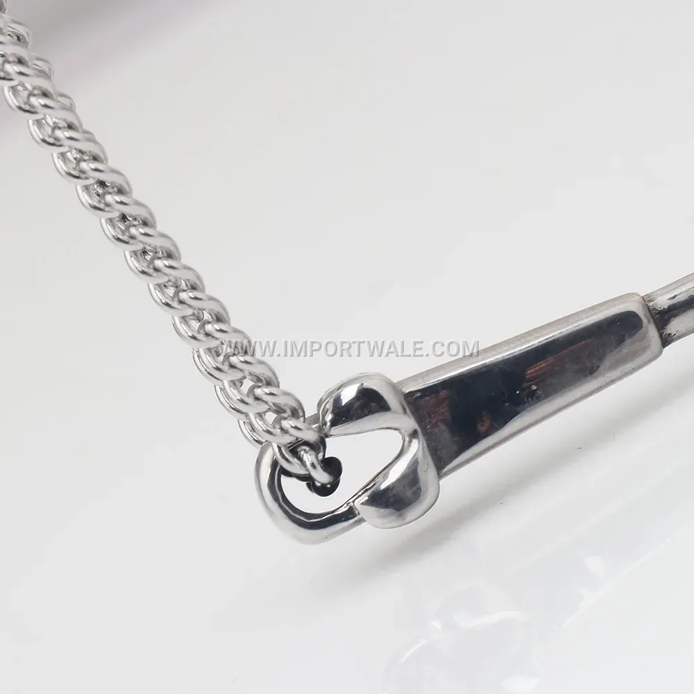 Antique Cast Stainless Steel Axe Pendant Chain Necklace