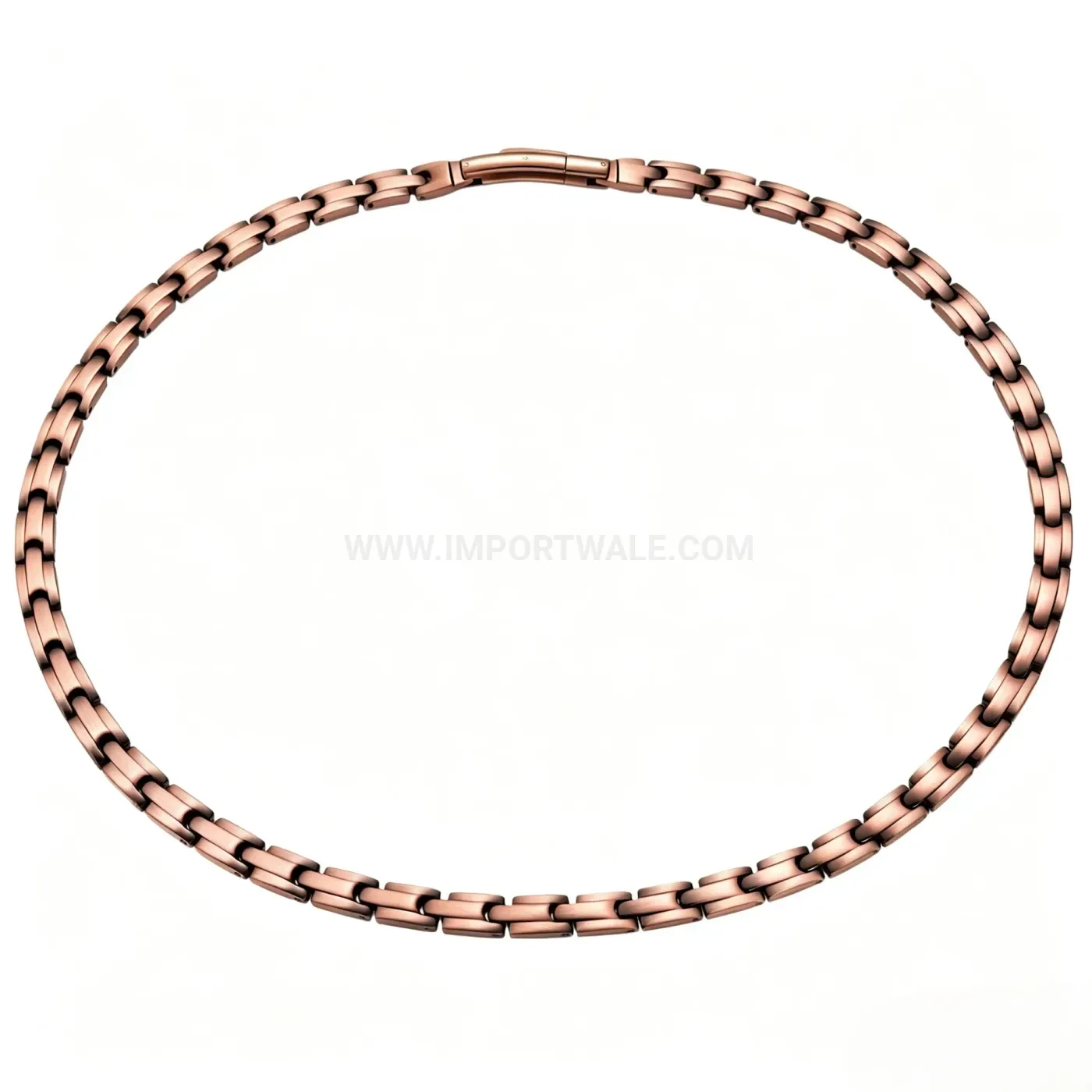 Elegant Woven Pure Copper Bio Energy Chain Necklace