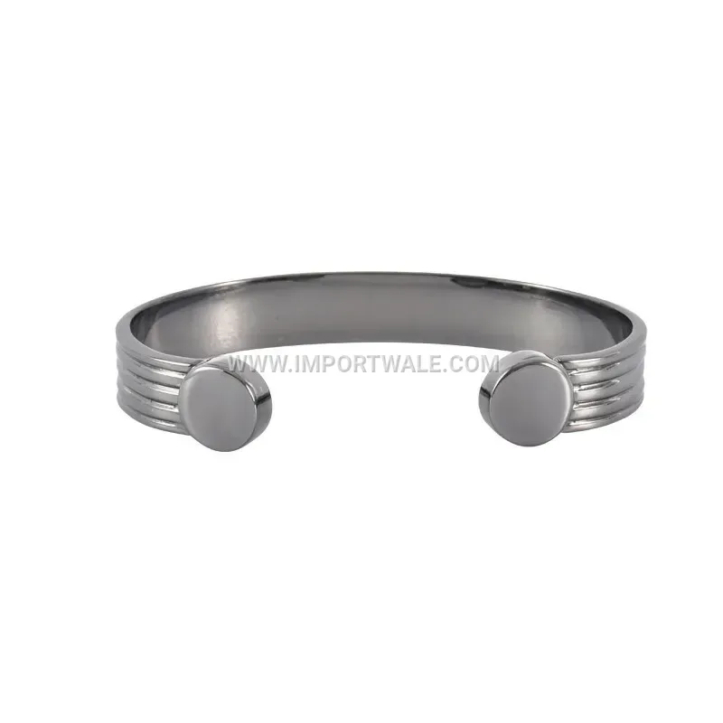 Unisex Vintage Titanium Steel Magnetic Energy Bracelet