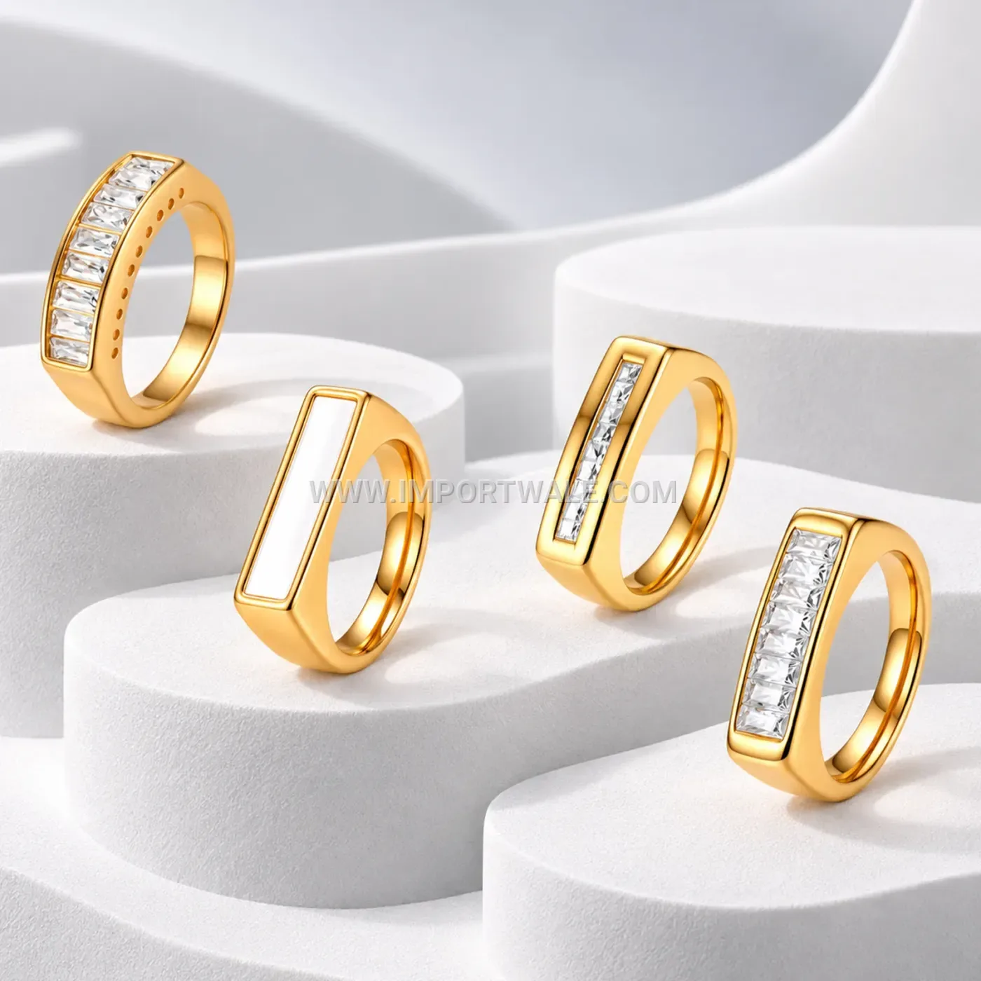 Zodiac Engraved Adjustable Stainless Steel Open Ring
