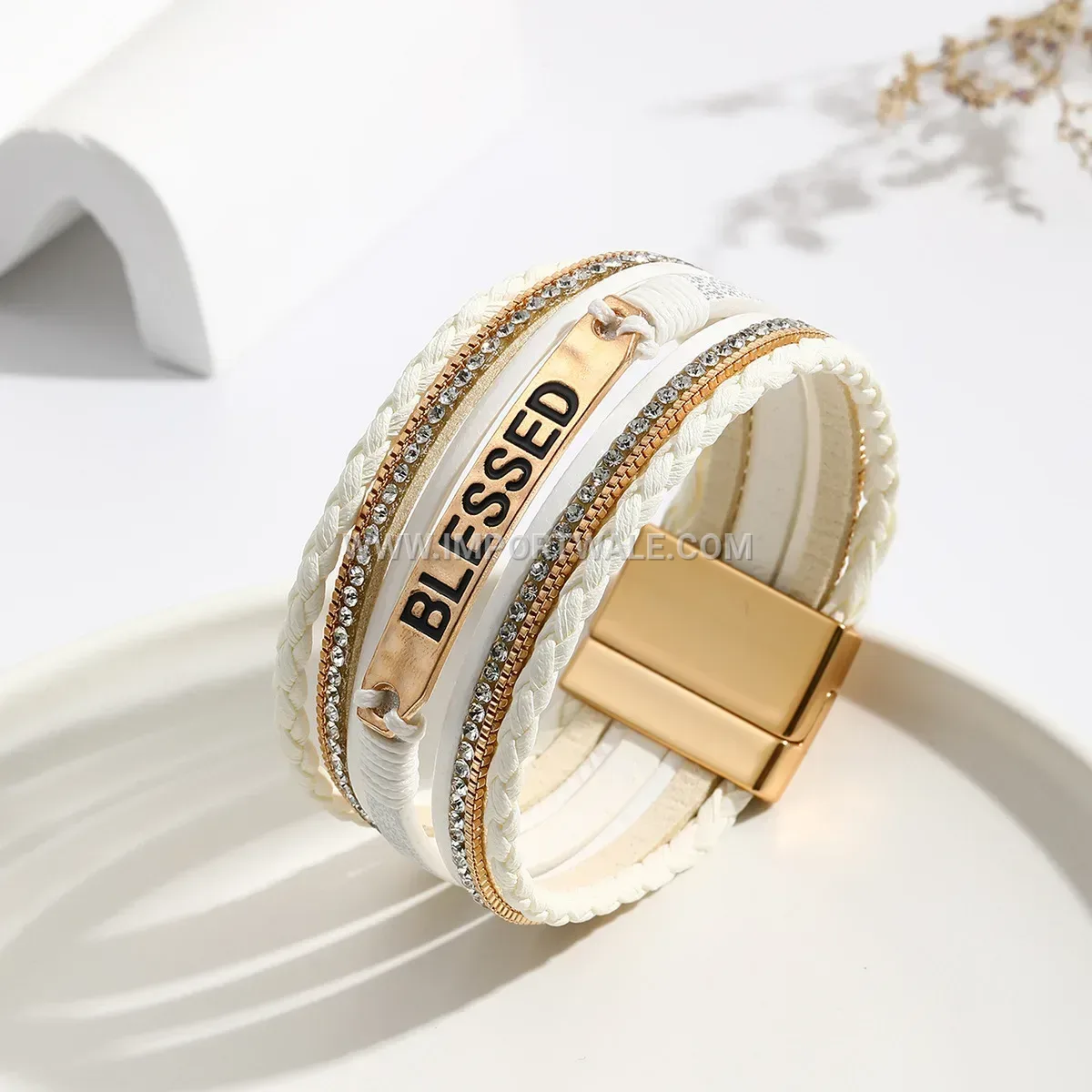 Bohemian Multi-Layer Alloy Leather Wrap Bracelet