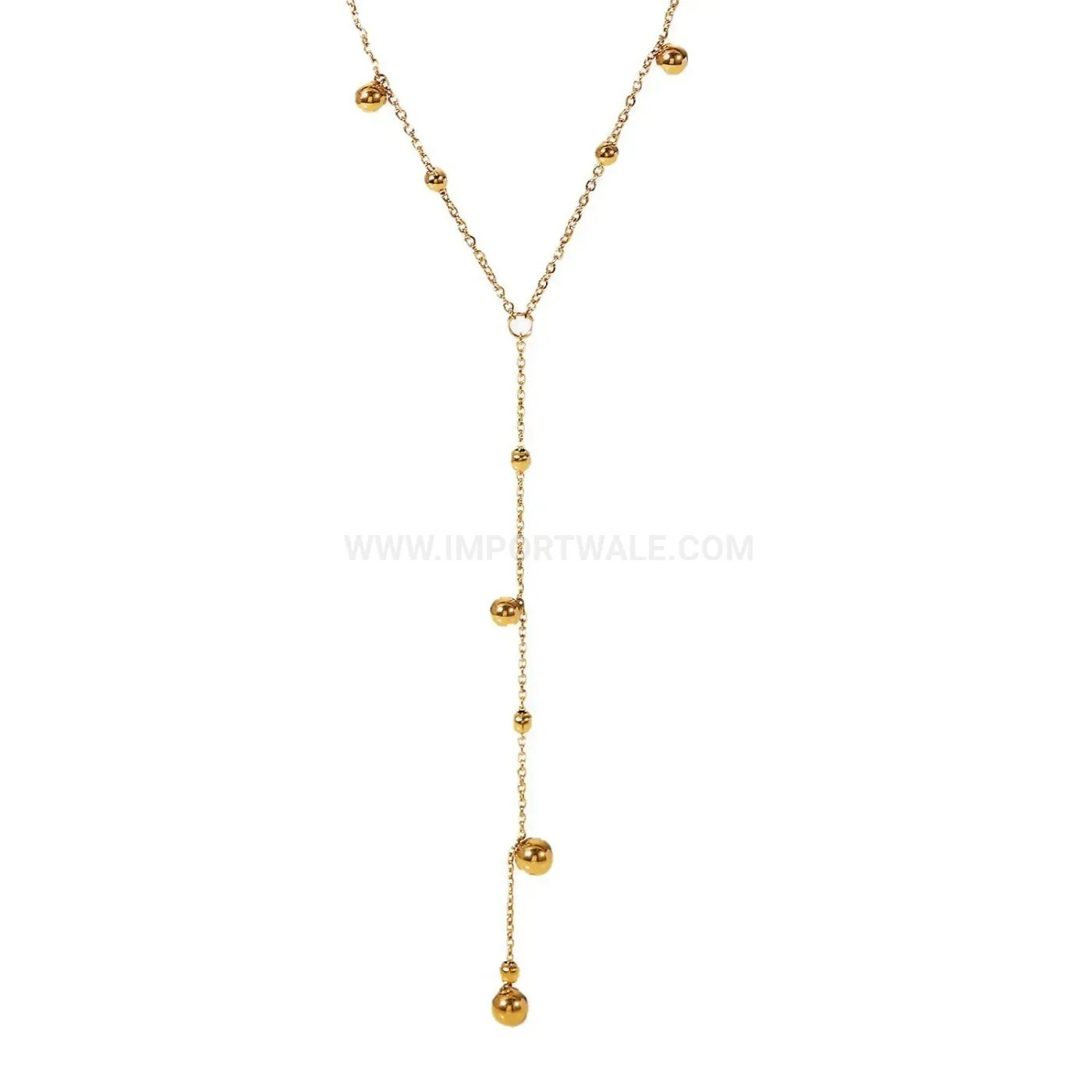 Titanium Steel Tassel Pendant Jewelry Set
