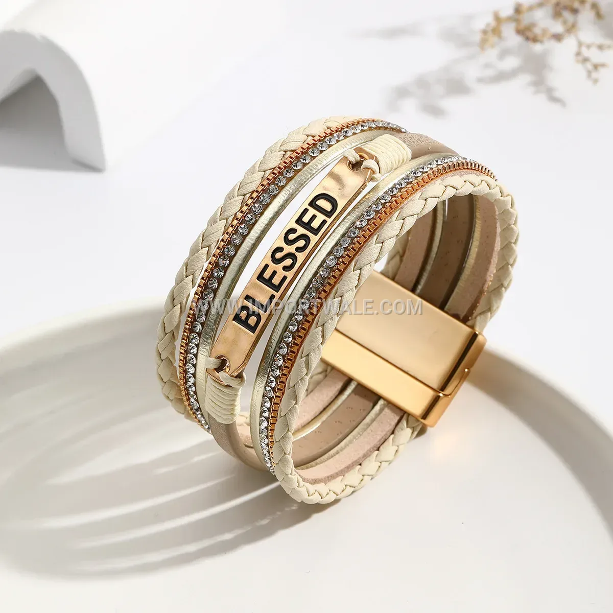 Bohemian Multi-Layer Alloy Leather Wrap Bracelet