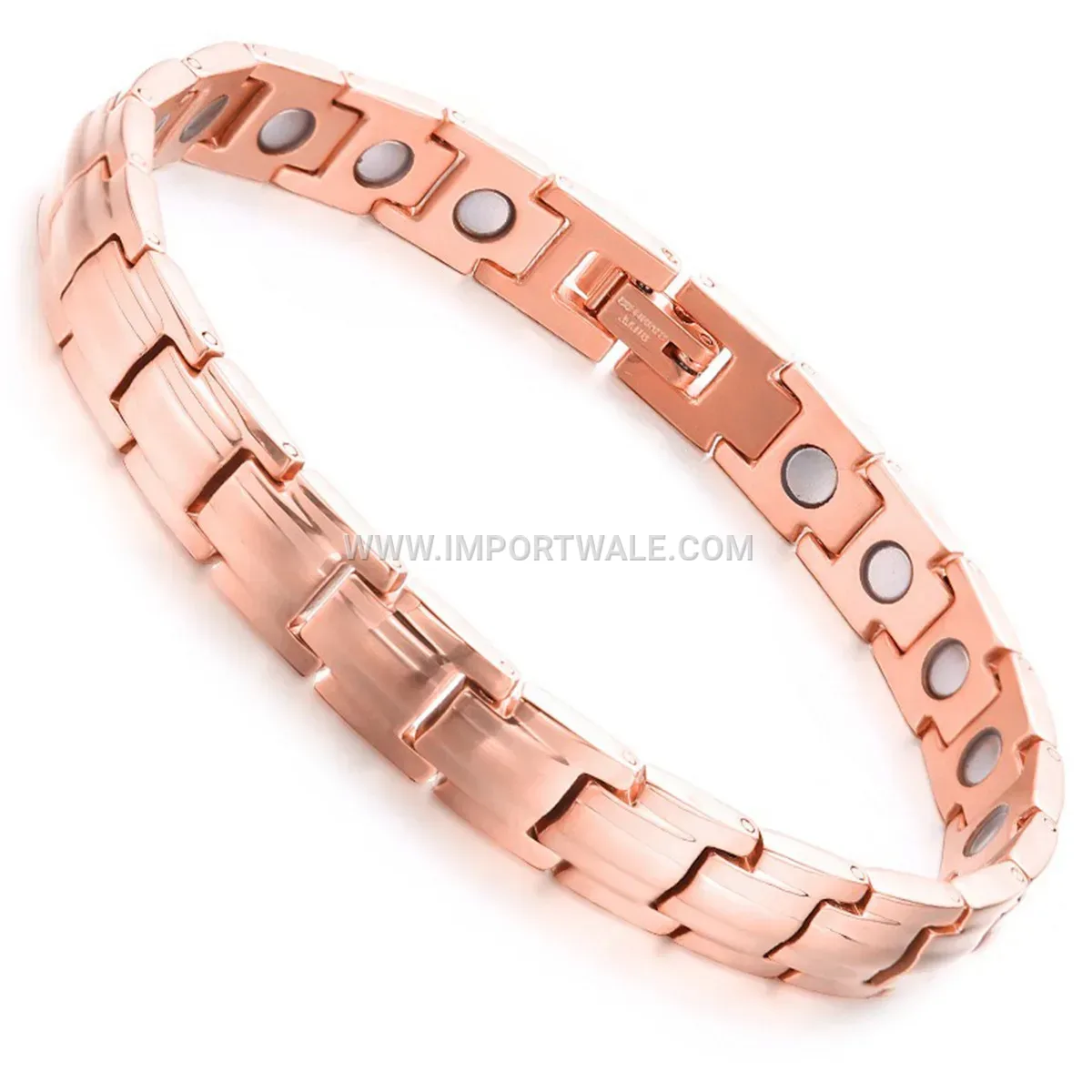 Minimalist Geometric Stainless Steel Magnetic Bracelet