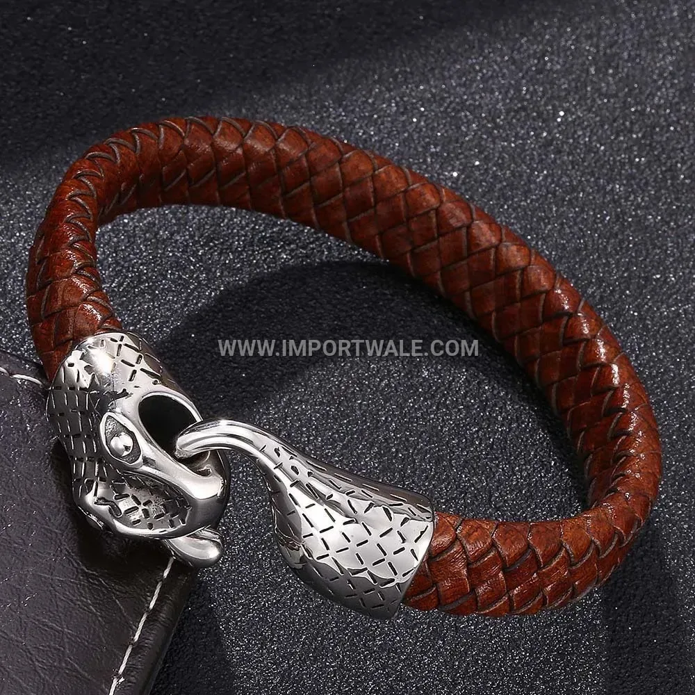 Women's CNC Rhinestone Magnetic Stainless Steel Bangle Bracelet
