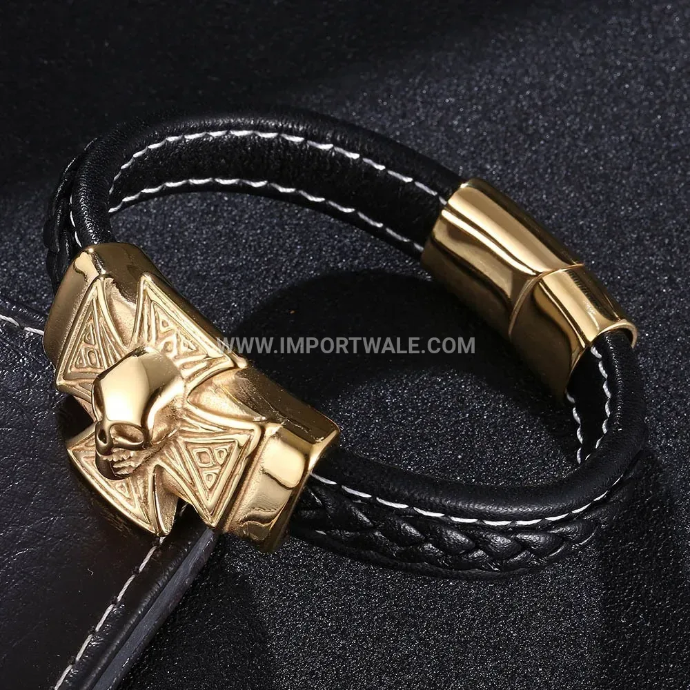 Vintage Pure Copper Swallow Magnetic Link Bracelet