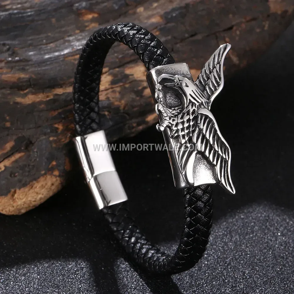 Carved Triple-Row Red Copper Magnetic Men's Bangle Bracelet