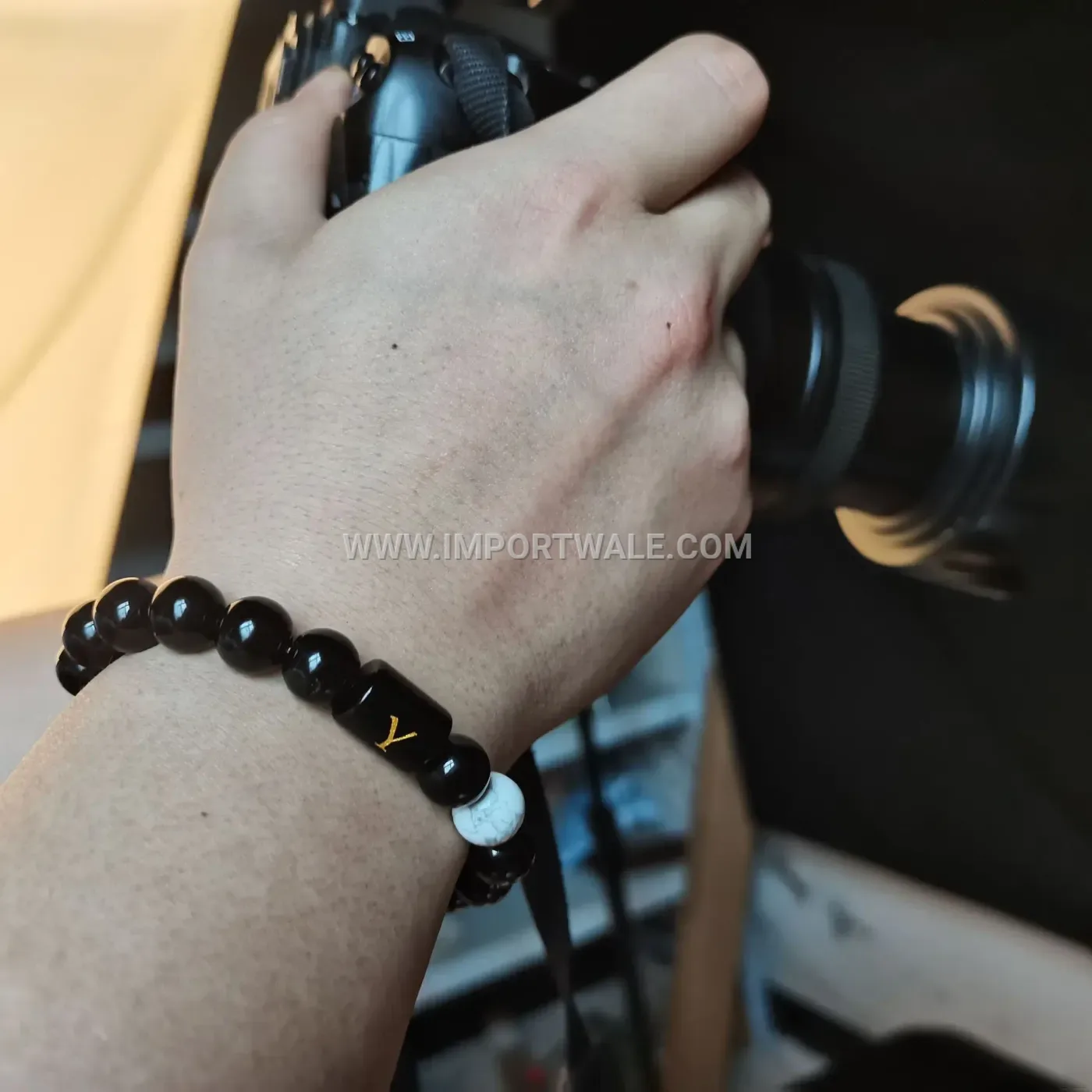Multi Strand Braided Leather Bracelet with Titanium Alloy Magnetic Lock