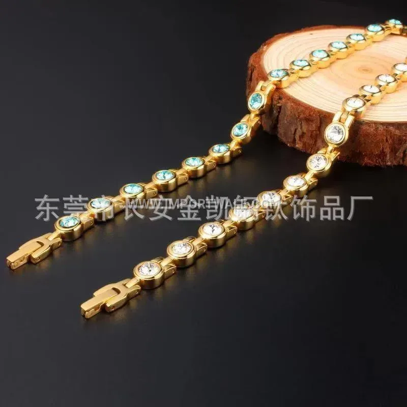 Stainless Steel Bio Magnetic Chain Bracelet for Women