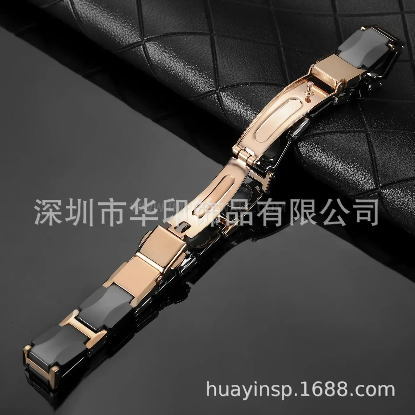 Ceramic and Tungsten Steel Bio Magnetic Bracelet