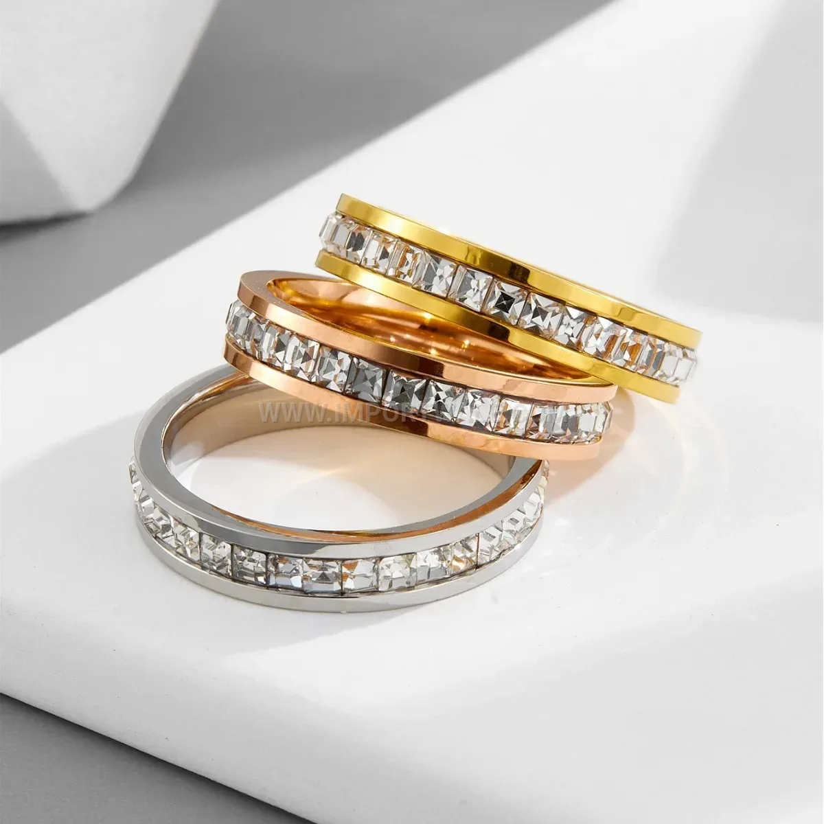 Sleek Minimalist Titanium Steel Band Ring