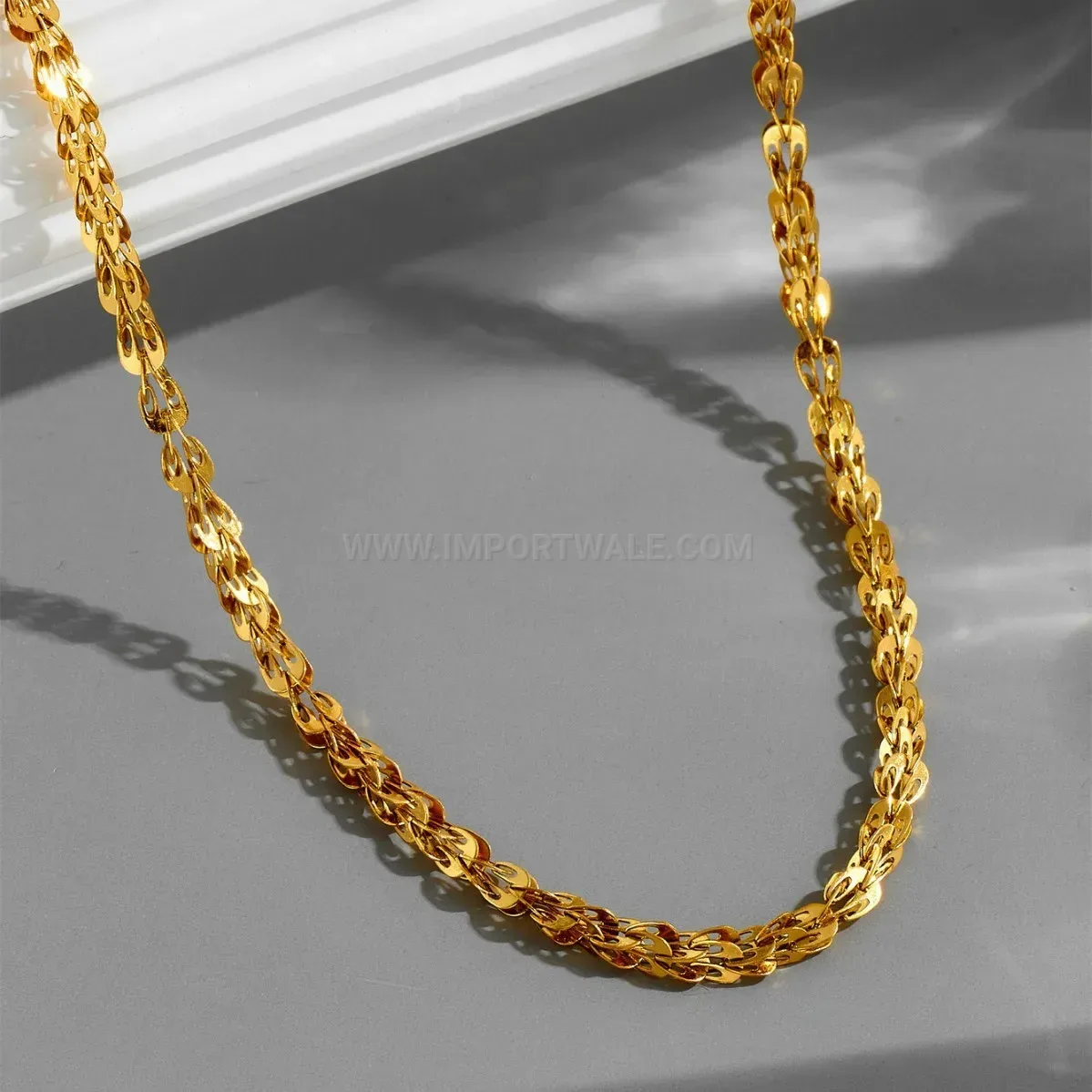 Elegant Titanium Steel Phoenix Tail Chain Jewelry Set