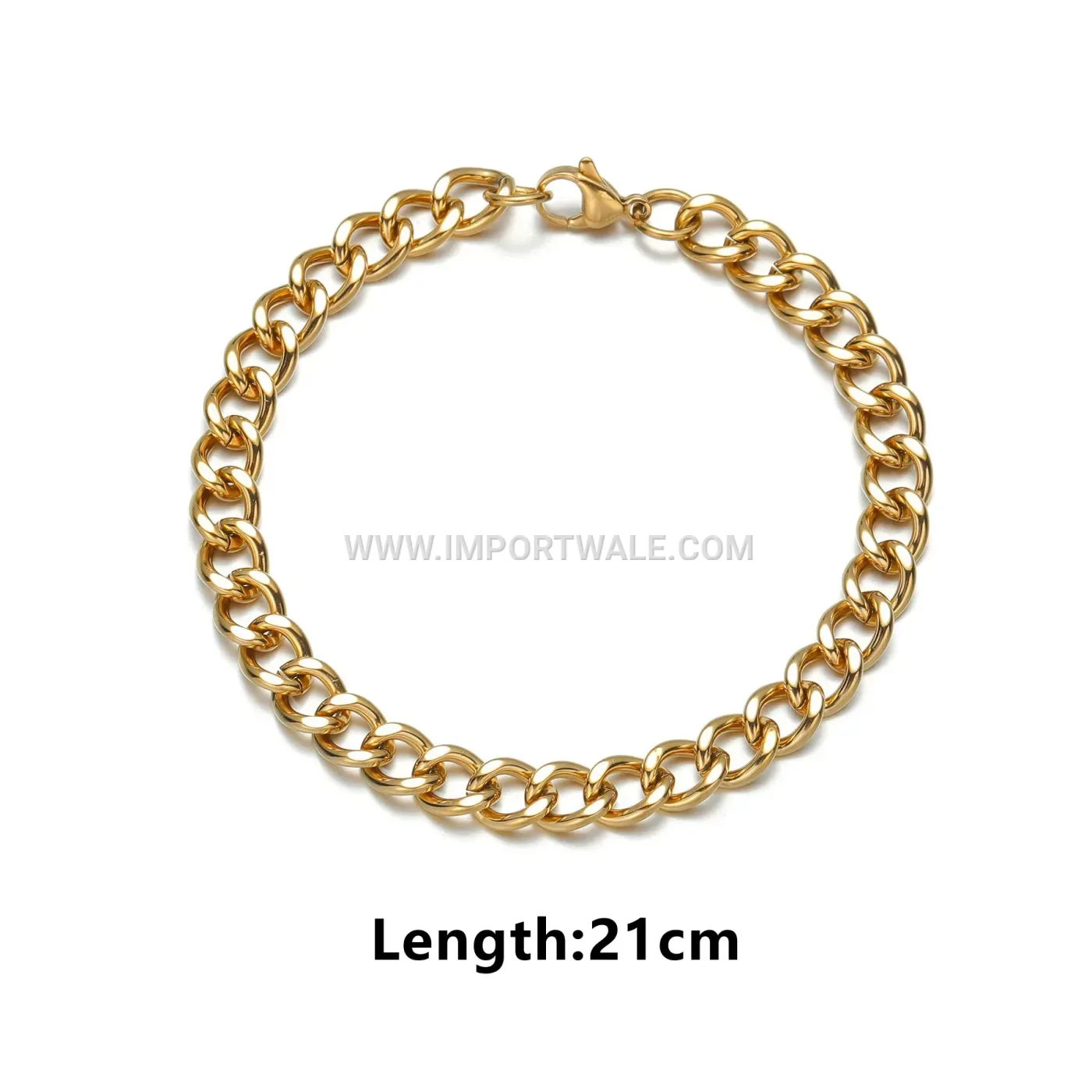 Heavy Stainless Steel Twisted Rope Chain Bracelet