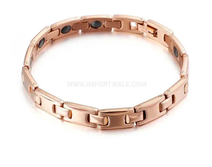 Fashion Tungsten Carbide Bio Magnetic Link Bracelet