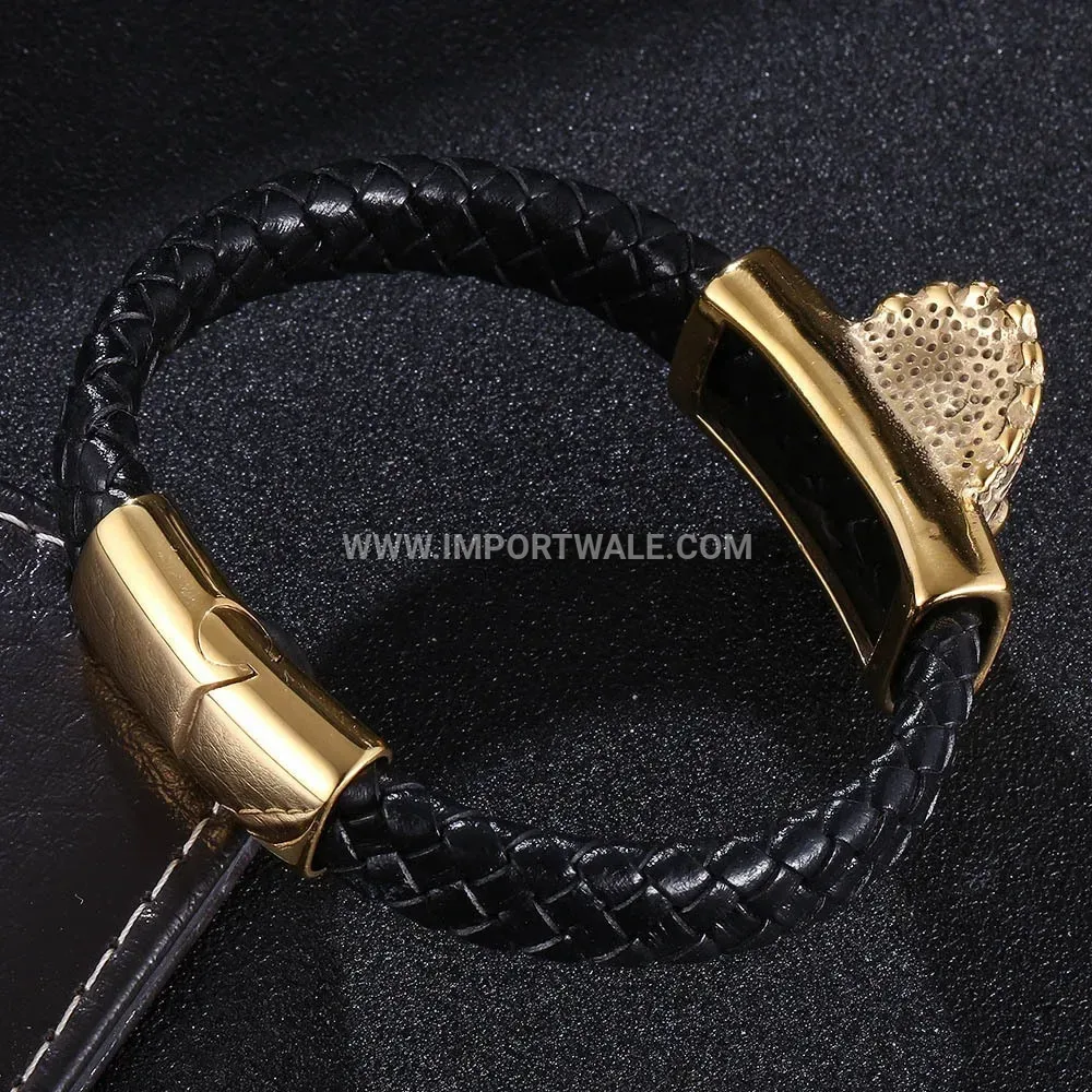 Titanium Steel Magnetic Energy Link Bracelet