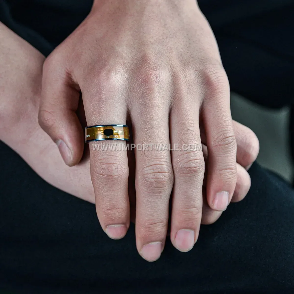 Stainless Steel NFC Smart Ring Band