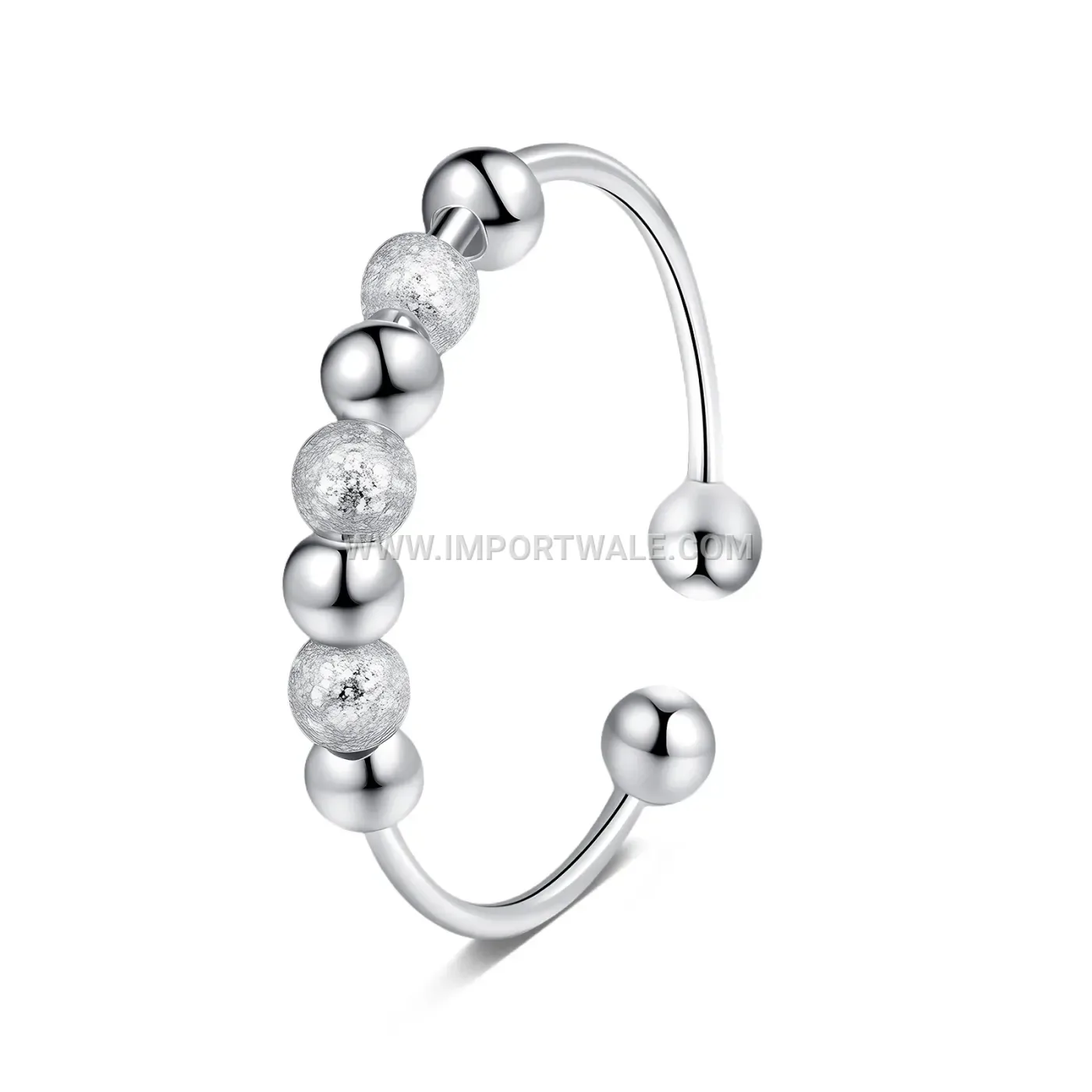 Adjustable Stainless Steel Spinner Ring