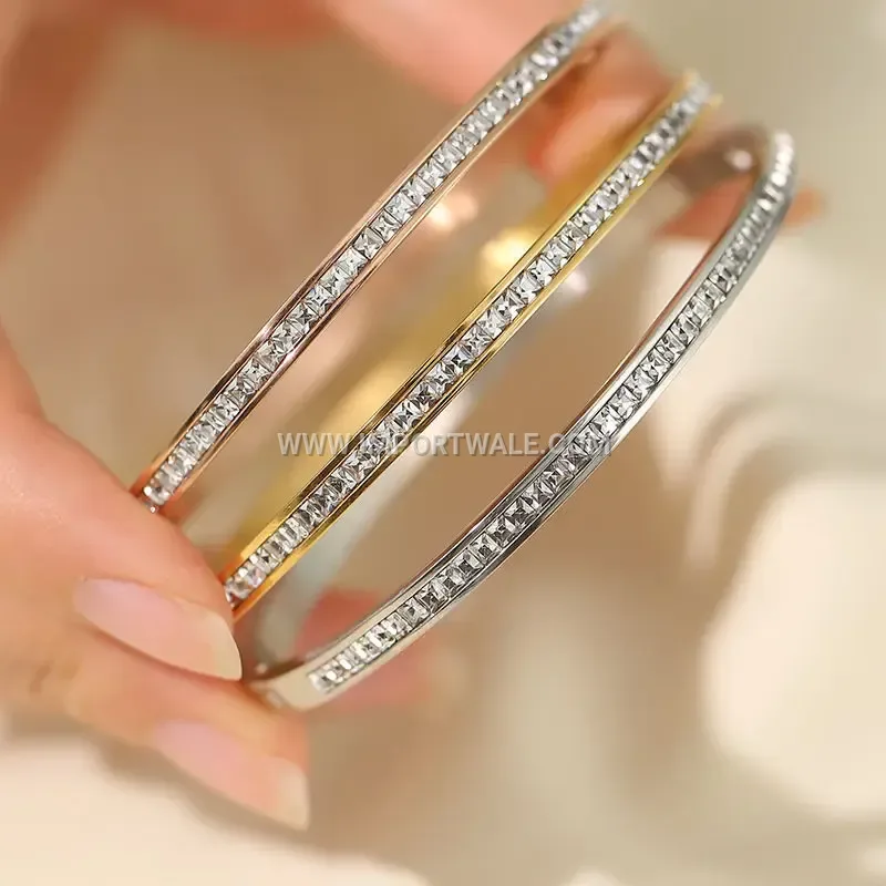 Dual Tone Multi Strand Faux Leather Wrap Bracelet