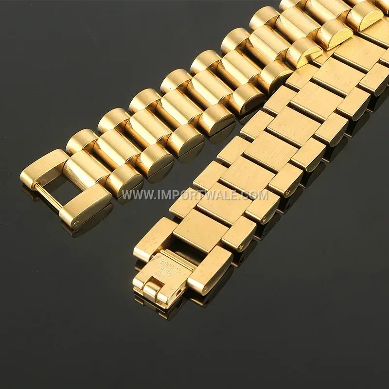 Sleek Minimalist Watch Band Style Titanium Steel Bracelet