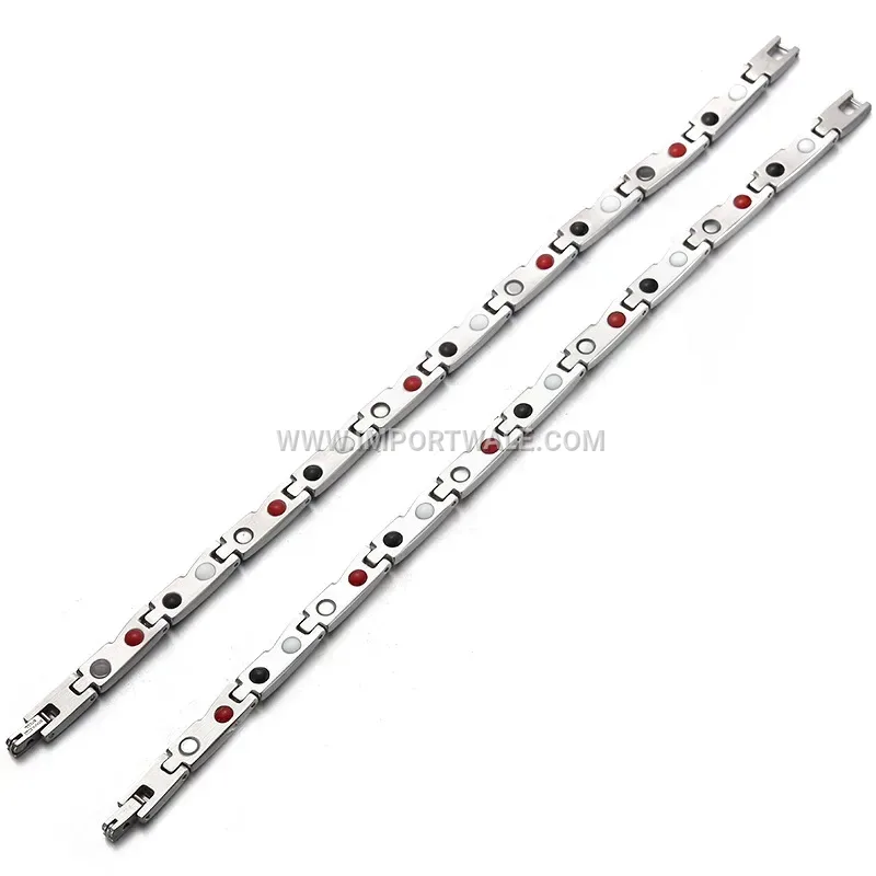 Western Style Titanium Steel Four-in-One Magnetic Bracelet