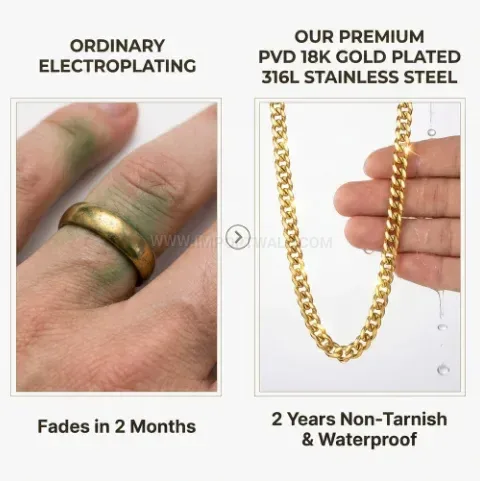 Waterproof 18K Gold Plated Stainless Steel Palestine Map Keychain