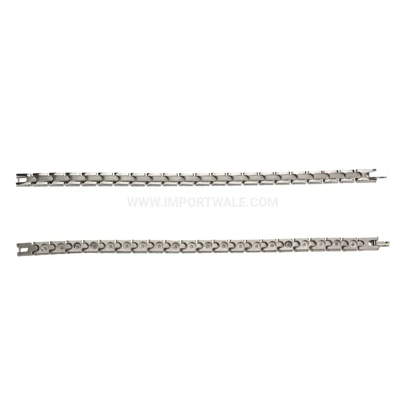 Premium Classic Geometric Pure Titanium Bio Bracelet with Magnetic Inlays