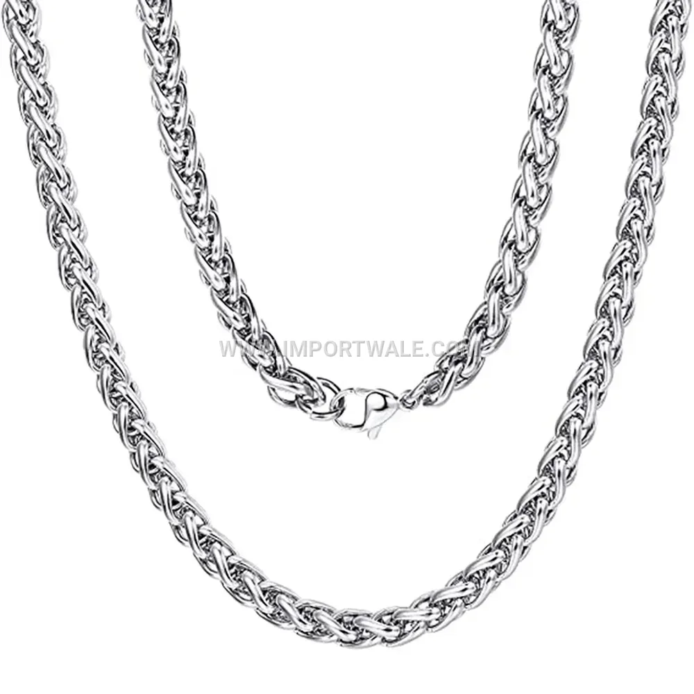 Heavy Stainless Steel Keel Dragon Bone Chain Necklace