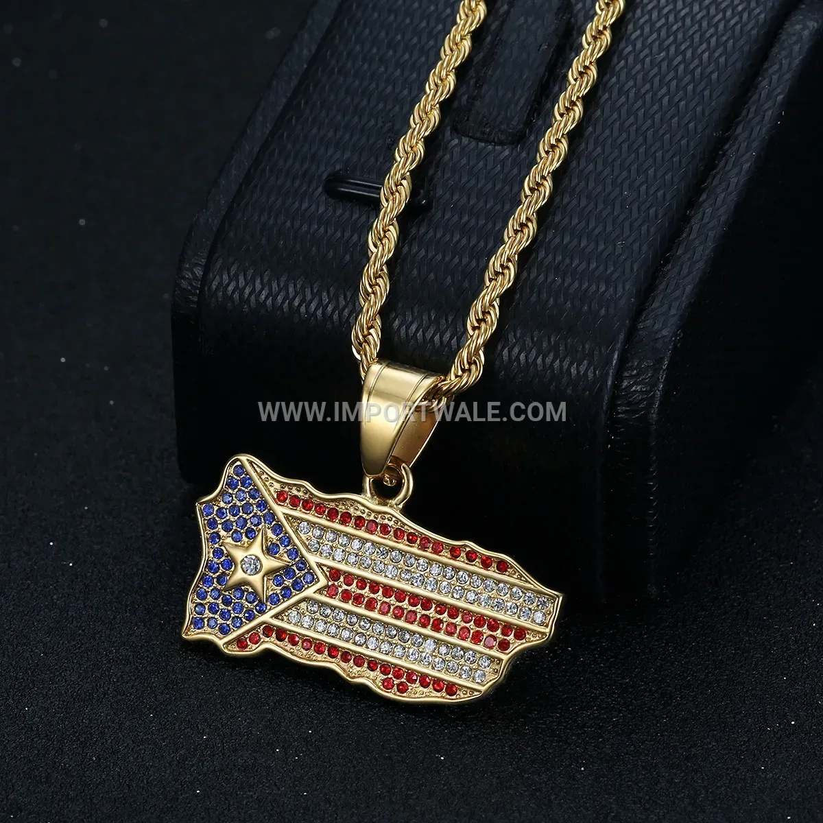 Retro Viking Wolf Head Stainless Steel Pendant Necklace
