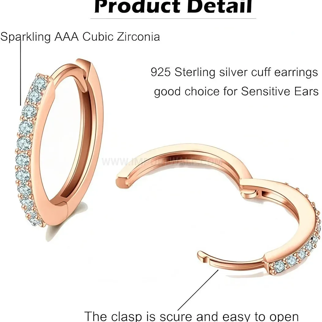 Premium Multi Piece Zircon and Ball Stud Piercing Earring Set