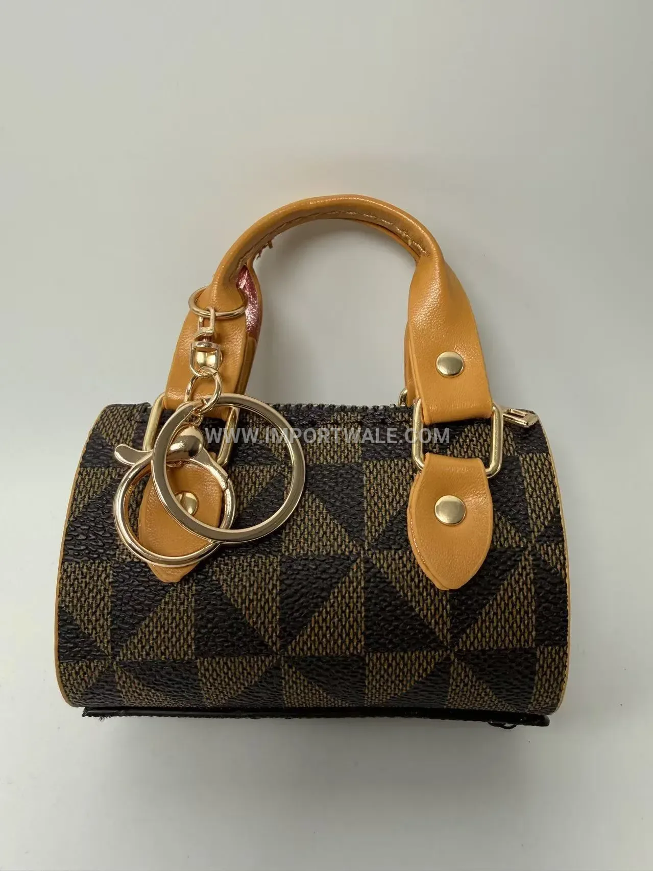 Miniature Crossbody Handbag Keychain Charm
