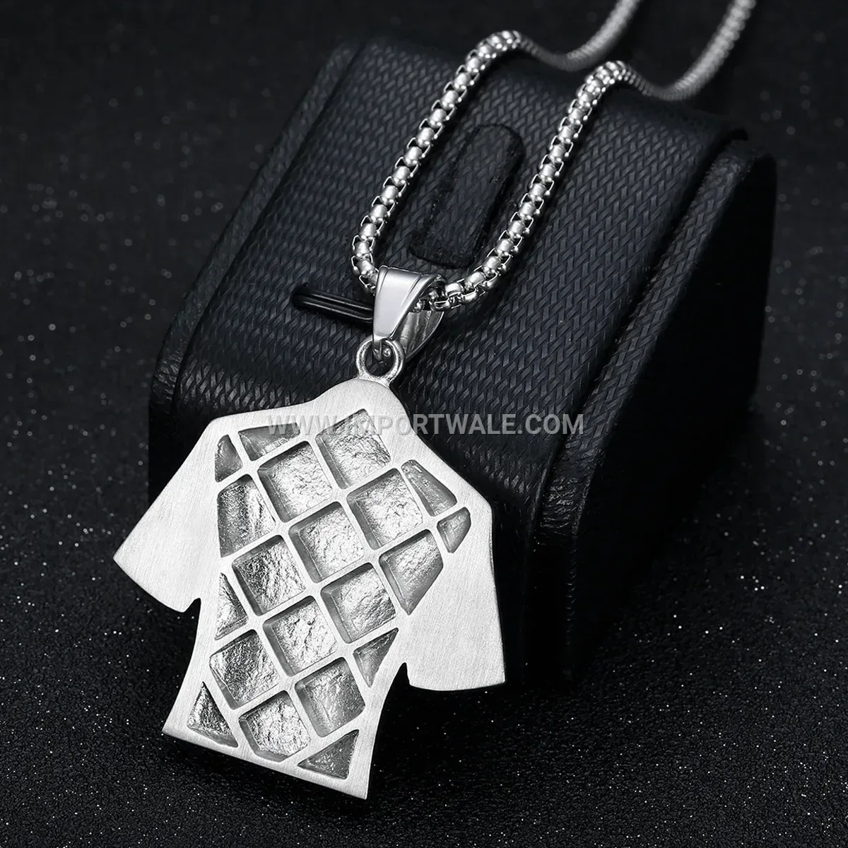 Stainless Steel Portrait Pendant Hip Hop Chain Necklace